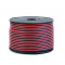 Speaker Cable 1.0mm x 2 Red/Black100M Roll 17AWG