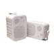 Coffee Shop & Small Restaurant Bluetooth Sound System Kit with 4 x White Wall Mount Speakers