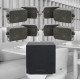Restaurant / Pub Bluetooth Sound System Kit with 8 x Black Wall Mount Speakers with Subwoofer