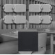 Restaurant / Pub Bluetooth Sound System Kit with 8 x White Wall Mount Speakers with Subwoofer