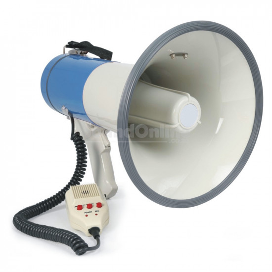 60W MEGAPHONE WITH USB/SD AND SIREN