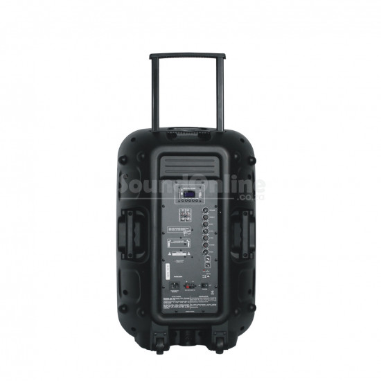 12 inch BATTERY POWERED PORTABLE PA WITH USB/MP3/SD/FM & BLUETOOTH